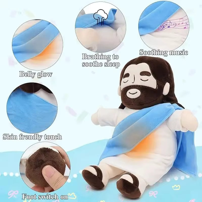 BlessedBuddy™ – Breathing Jesus Comfort Plush (15.75inch)
